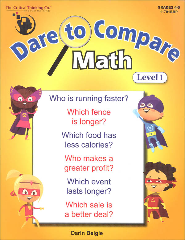 Dare to Compare: Math Level 1