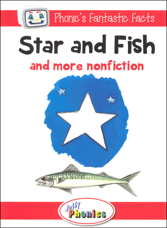 Jolly Phonics Decodable Readers Level 1 Phonic's Fantastic Facts - Star and Fish and more nonfiction