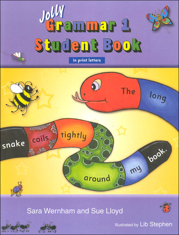 jolly phonics grammar 1 student book print letters jolly phonics 9781844142941