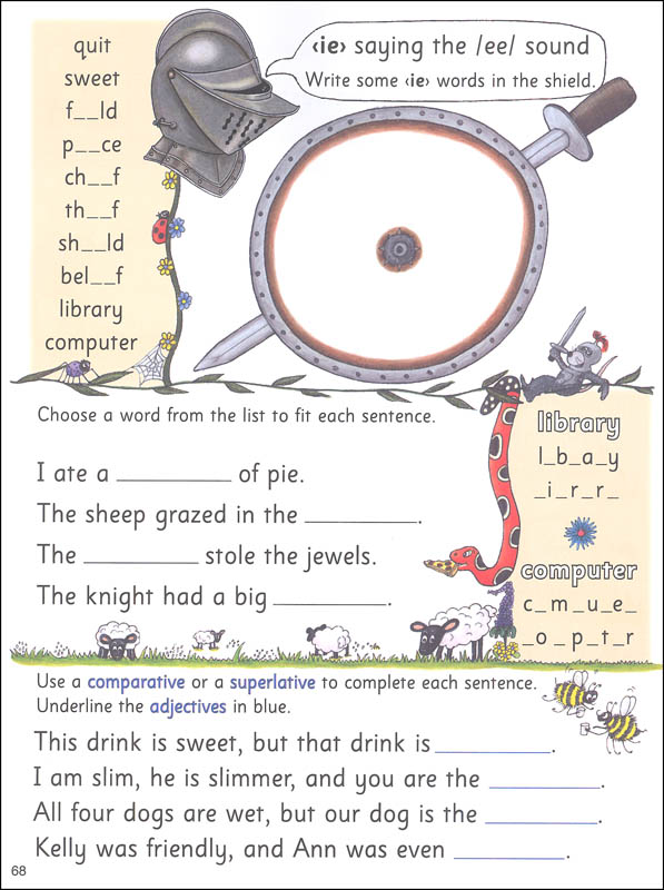 Jolly Phonics Grammar 2 Student Book (Print Letters ...