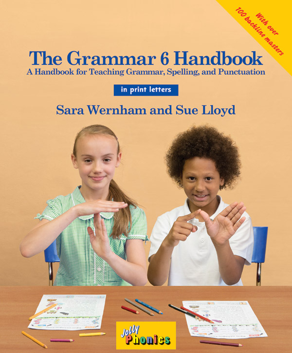 Jolly Phonics Grammar 6 Handbook (Print Letters) Jolly Phonics