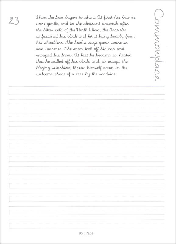 English Lessons Through Literature Level C Vertical Cursive Workbook ...