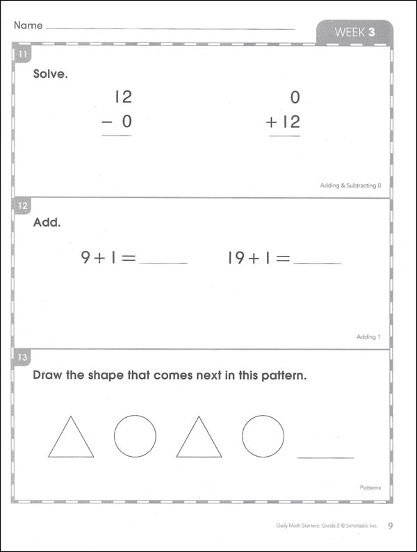 Daily Math Starters Grade 2 Scholastic Teaching Resources Daily math starters grade 2 scholastic teaching resources