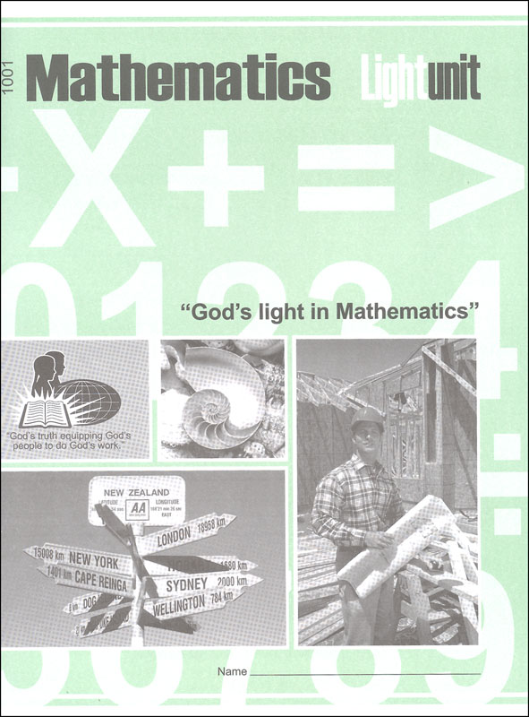 Mathematics LightUnit 1001 Geometry
