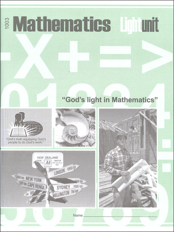 Mathematics LightUnit 1003 Geometry