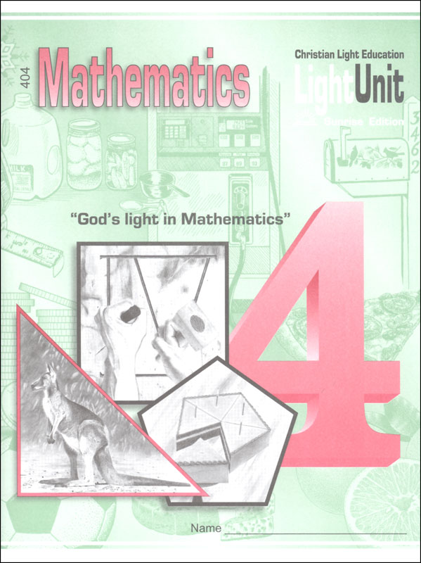 Mathematics LightUnit 404 Sunrise Edition