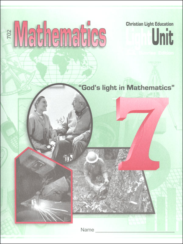 Mathematics LightUnit 702 Sunrise Edition