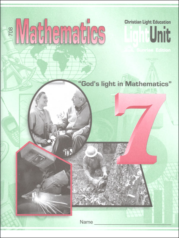 Mathematics LightUnit 708 Sunrise Edition