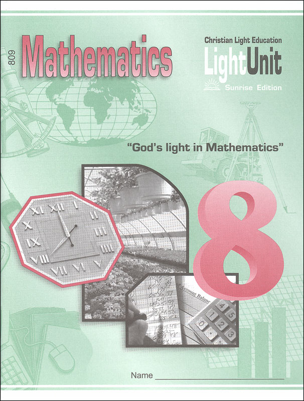 Mathematics LightUnit 809 Sunrise Edition