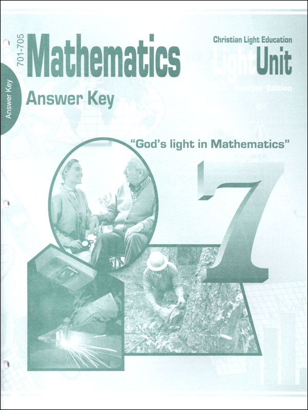 Mathematics LightUnits A/K 701-705 Sunrise Ed