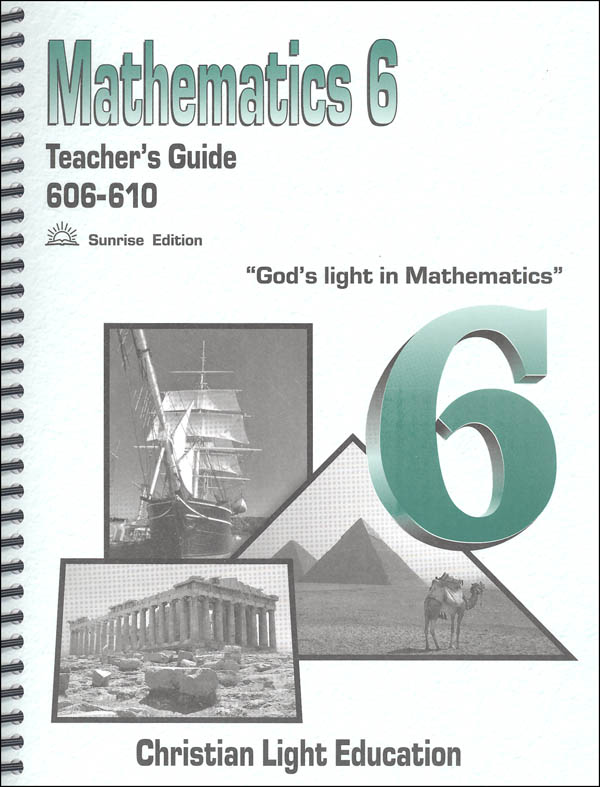 Mathematics Teacher's Guide 606-610 Sunrise Edition