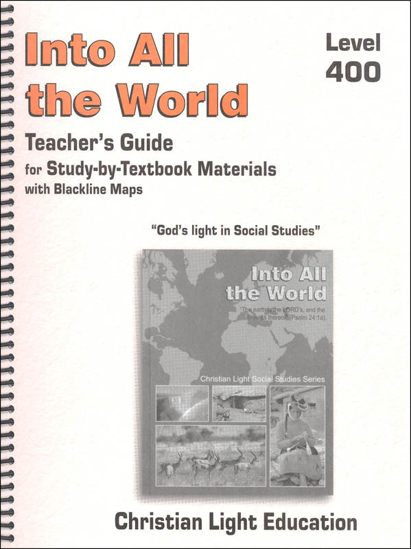 Social Studies 400 Teacher's Guide (for Textbook)