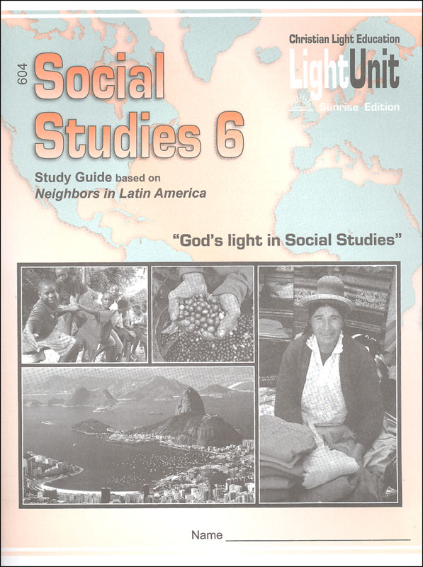 Social Studies 604 LightUnit Sunrise Edition