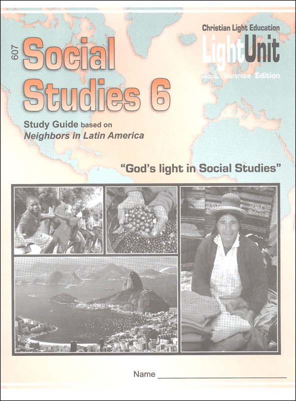 Social Studies 607 LightUnit Sunrise Edition