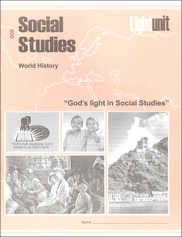Social Studies 608 LightUnit old ed 7th grade
