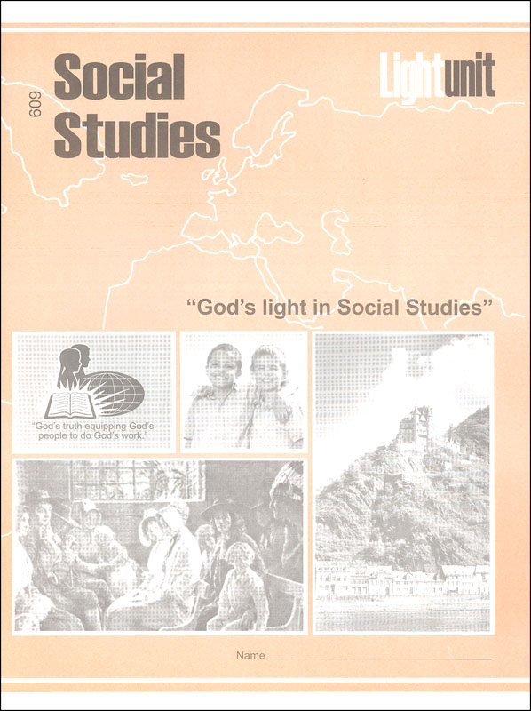 Social Studies 609 LightUnit old ed 7th grade