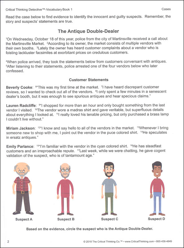 Critical thinking 6th grade image