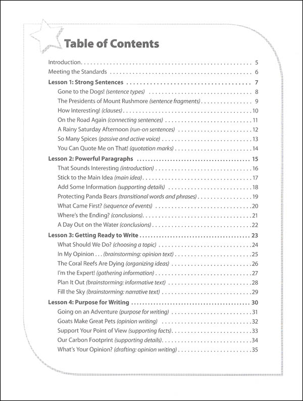 Informational essay writing fourth grade picture