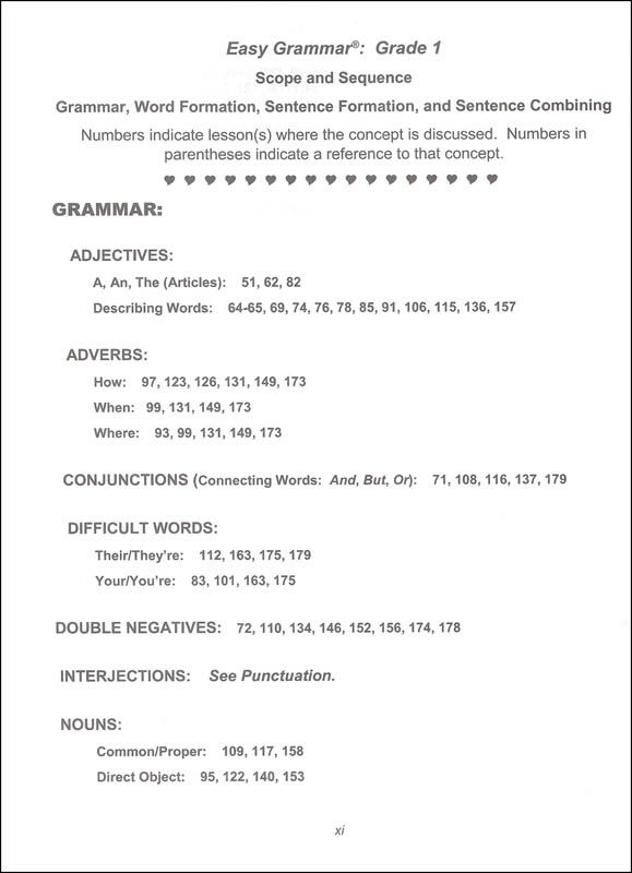Easy Grammar Grade 1 Teacher Edition | Easy Grammar Systems | 9780936981819