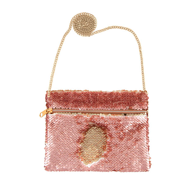 Rose Gold / Gold Magic Sequin Belt Bag