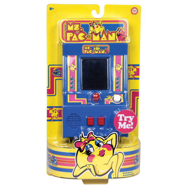 Ms. PacMan Retro Arcade Hand Held Game Schylling