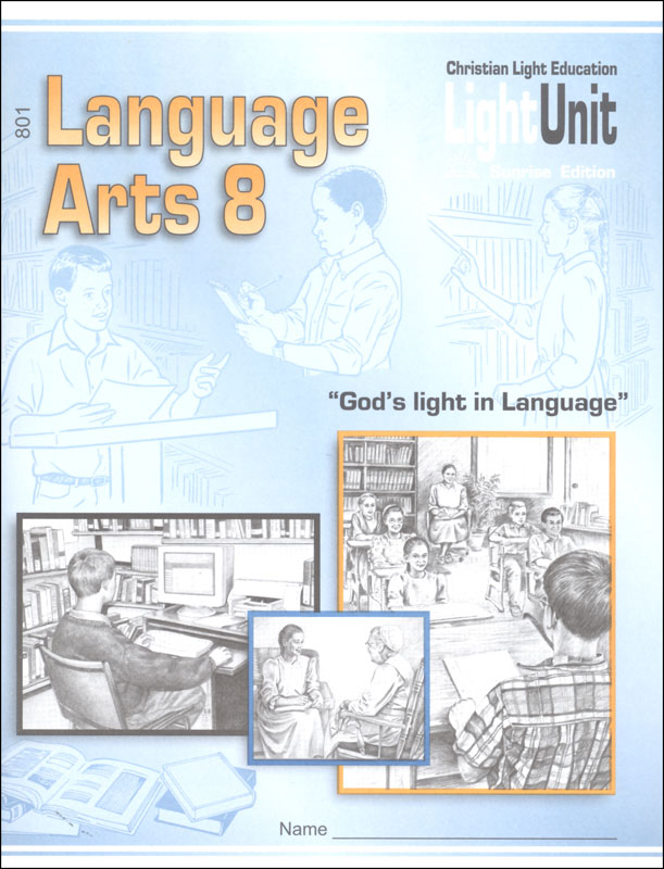 Language Arts LightUnit 801 Sunrise Edition