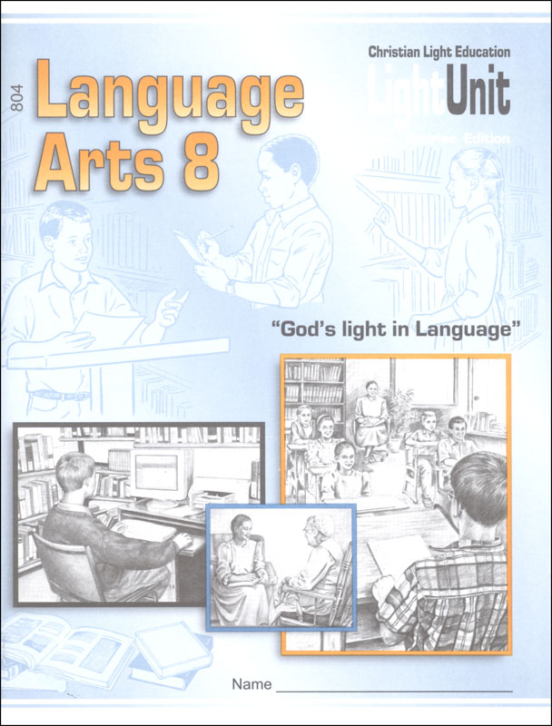 Language Arts LightUnit 804 Sunrise Edition