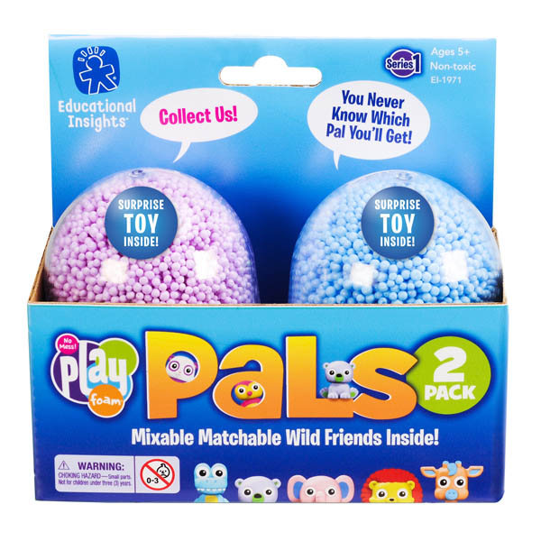 Playfoam Pals Mixable Matchable Wild Friends 2-Pack