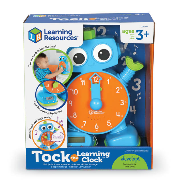 Tock the Learning Clock (Blue)