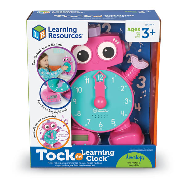 Tock the Learning Clock (Pink)