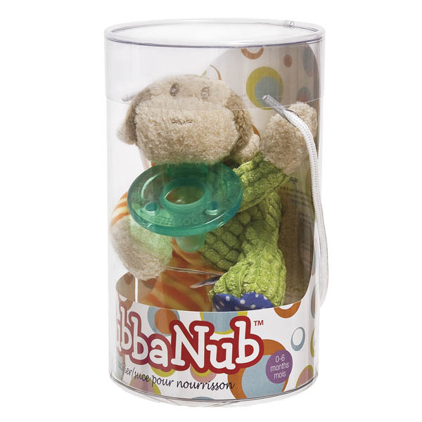 Mango Monkey WubbaNub Pacifier Mary Meyer Corporation