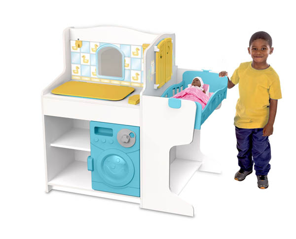 melissa and doug doll care play center