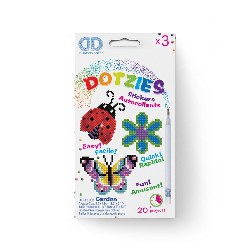 Garden Dotzies Stickers (3 pack)