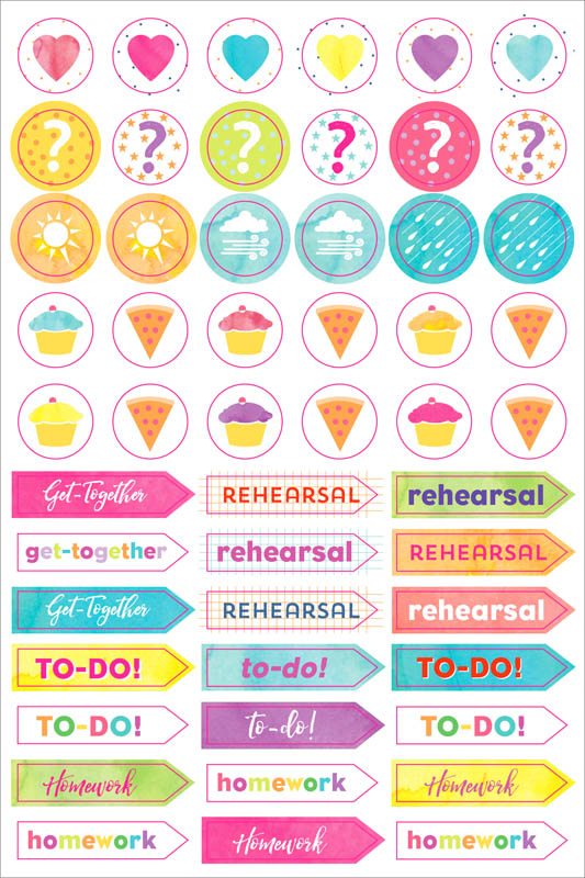 Student Planner Stickers | Peter Pauper Press | 9781441327710