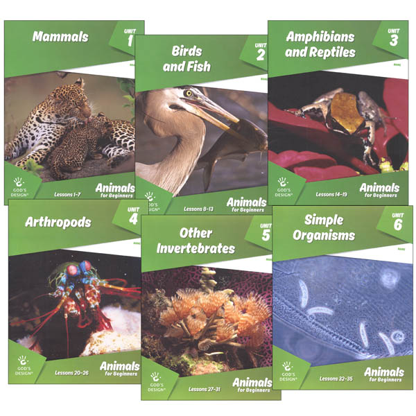 Animals for Beginners Student Workbook (God's Design for Life for ...