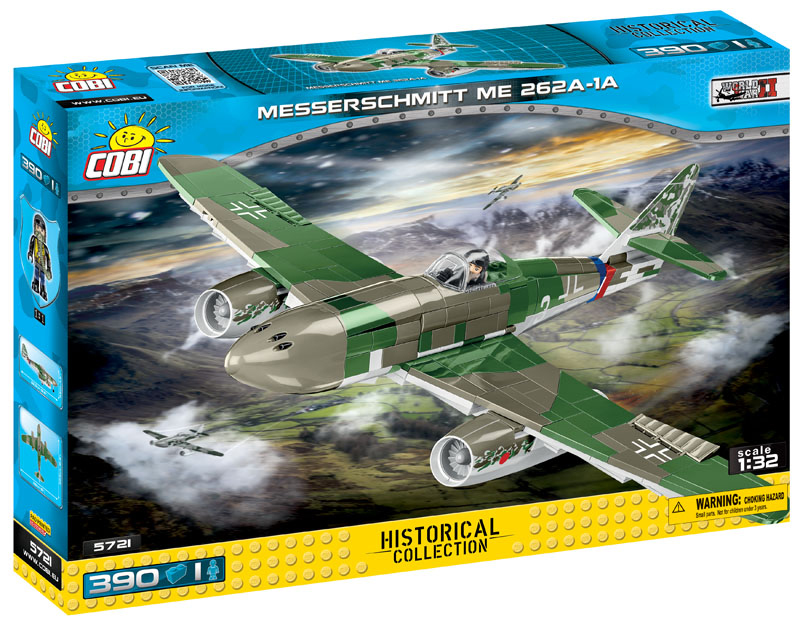 Messerschmitt Me 262A-1A - 390 pieces Collection WWII Planes) | COBI