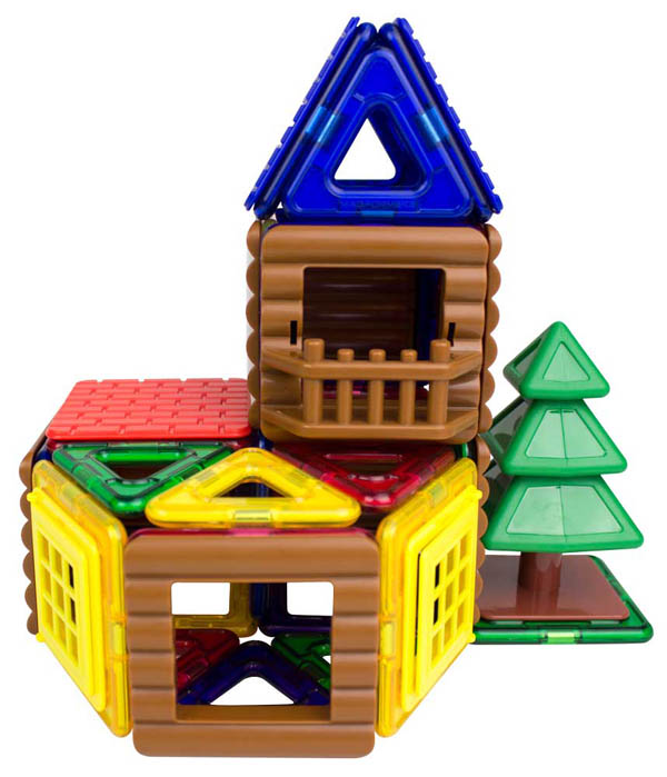 magformers log cabin
