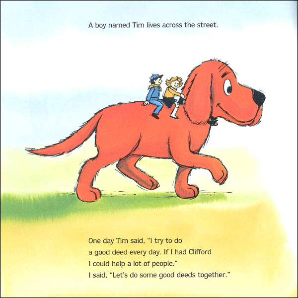 Clifford's Good Deeds Cartwheel Books 9780545215794