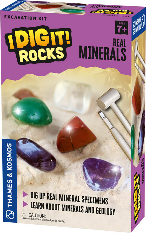 Real Minerals Excavation Kit (I Dig It! Rocks)