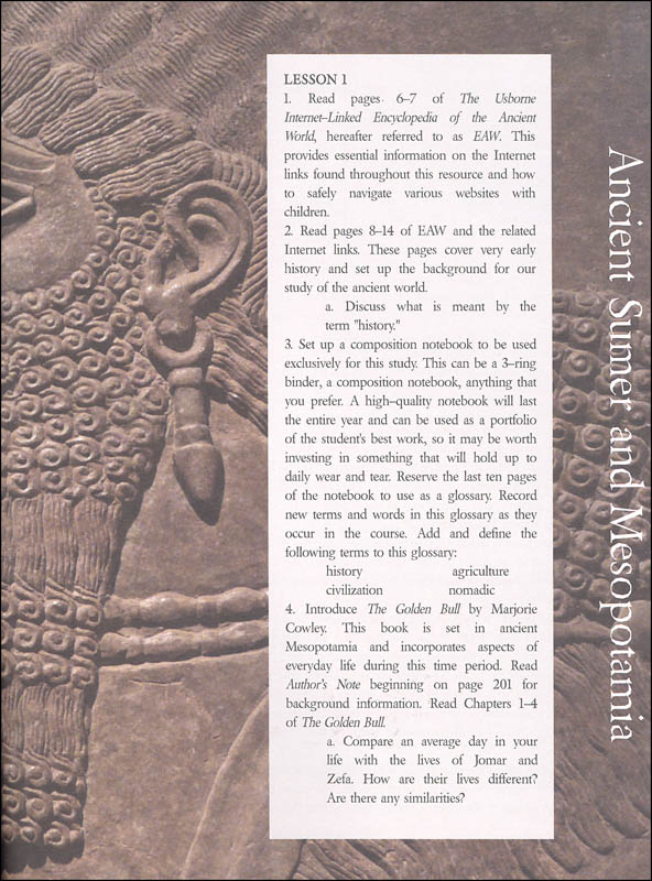 Ancient History Teacher Guide | Beautiful Feet Books | 9781893103771