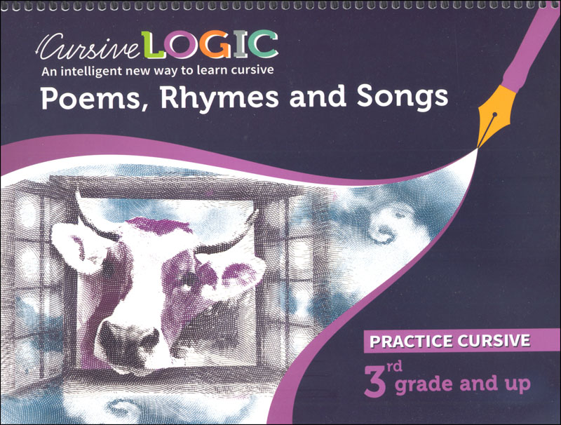CursiveLogic Workbook - Poems, Rhymes and Songs (Level 3 & up)