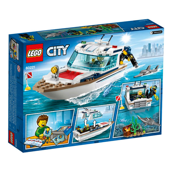 lego city yacht 60221