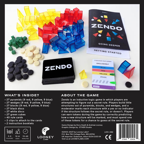 Zendo Critical Thinking Game | Looney Labs