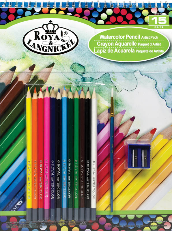 Watercolor Pencil Pad Set