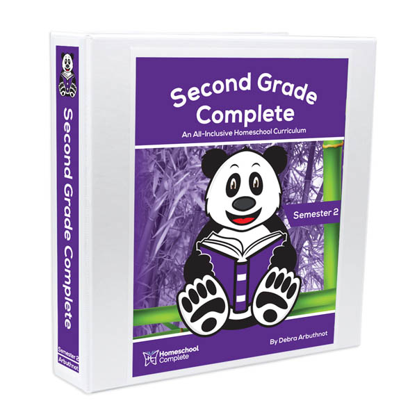 Second Grade Complete: Semester Two - Additional Student Workbook