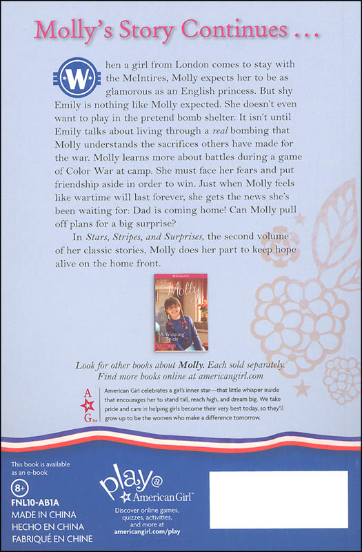 Beforever Molly Volume 2 Stars, Stripes, and Surprises American Girl