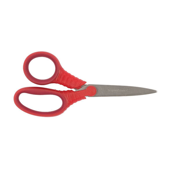 SchoolWorks Softgrip Pointed-Tip 5" Kids Scissors