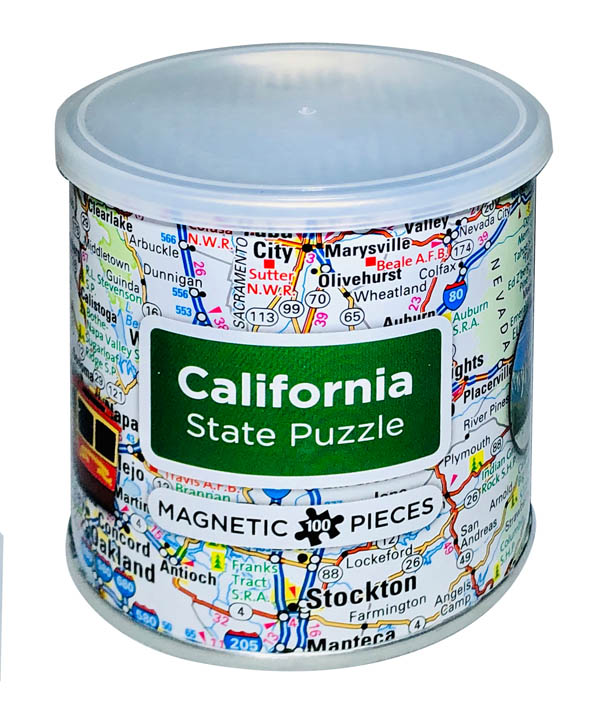 California Magnetic Puzzle (100 piece)