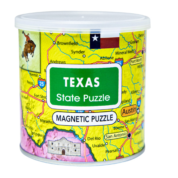 Texas Magnetic Puzzle (100 piece)