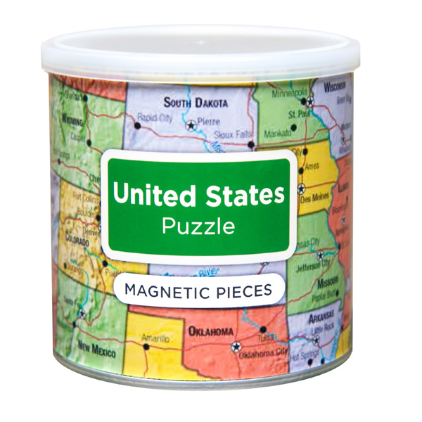 US Magnetic Puzzle (100 piece)